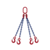 Powertex Four-Leg Chain Sling with Latch Hooks for Heavy Lifting