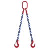 Two leg chain sling with MC2 masterlink and SHC latch hook