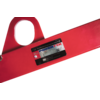 Marking plate for pallet fork with automatic balancing