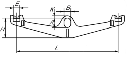 Lifting Beam for Big Bags LBB drawing