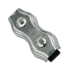 Quality galvanized Wire rope clip Duplex - PCD316 front Wire rope clip Duplex PCD316 front