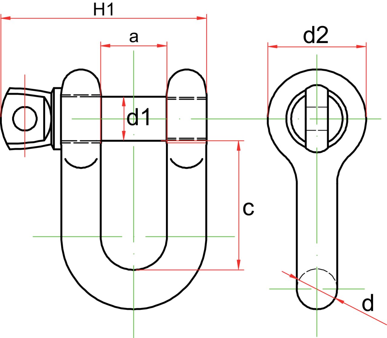 POWERTEX Shackle PDSP measurements. POWERTEX Shackle PDSP measurements.