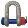 The POWERTEX PDSB Dee shackle is made by forged alloy steel Grade 6. The POWERTEX PDSB Dee shackle is made by forged alloy steel Grade 6.