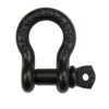 Bow Shackle POWERTEX PBSP Blackline Black Shackle POWERTEX PBSP Blackline