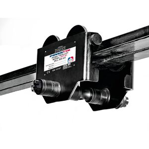 Push trolley with nameplate