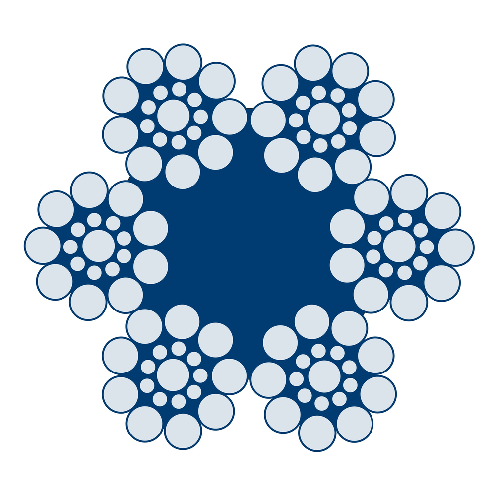 Elevator rope Ropetex TYCLIFT 6G
