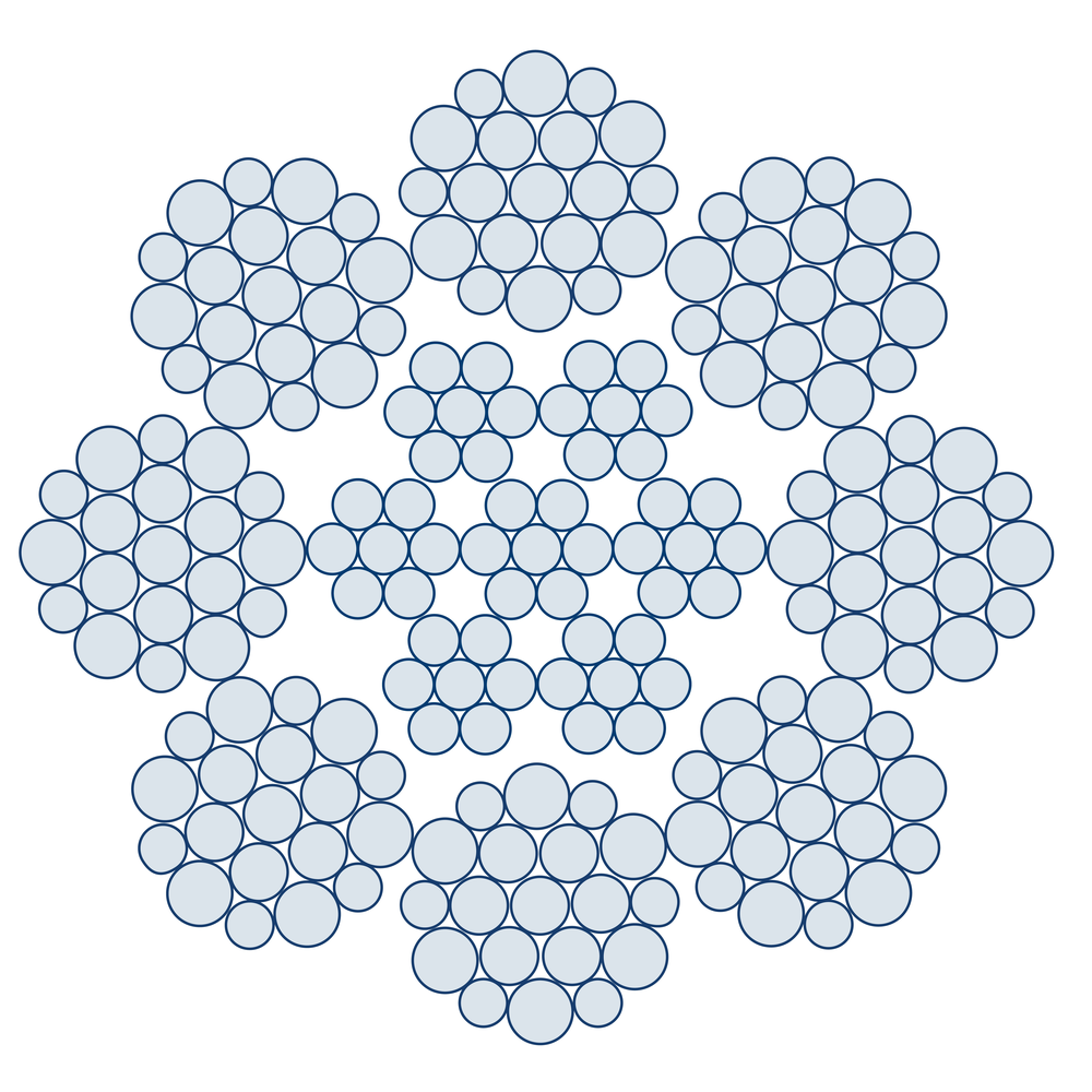 Elevator rope Ropetex TYCLIFT 8GL
