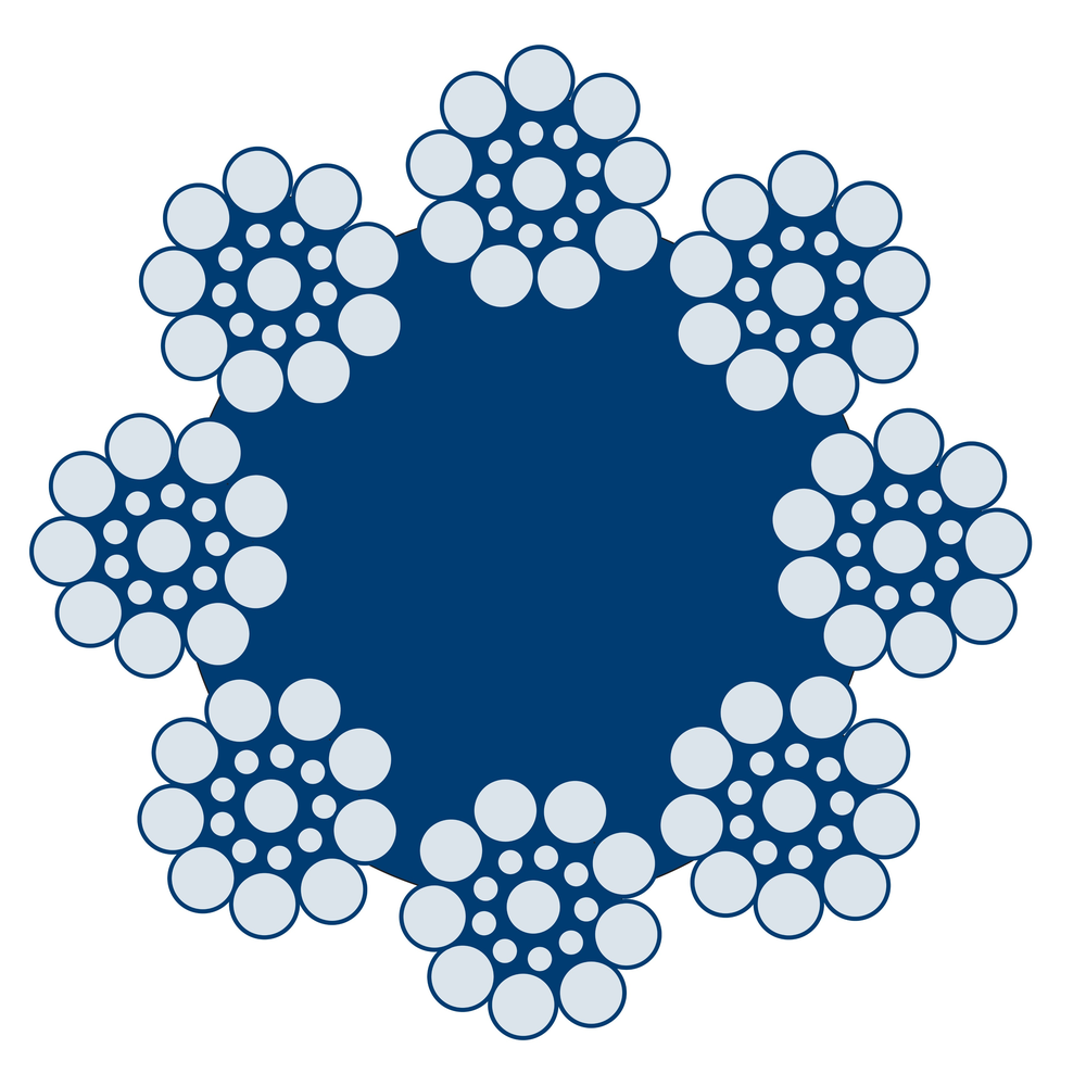 Elevator rope Ropetex TYCLIFT 8FC