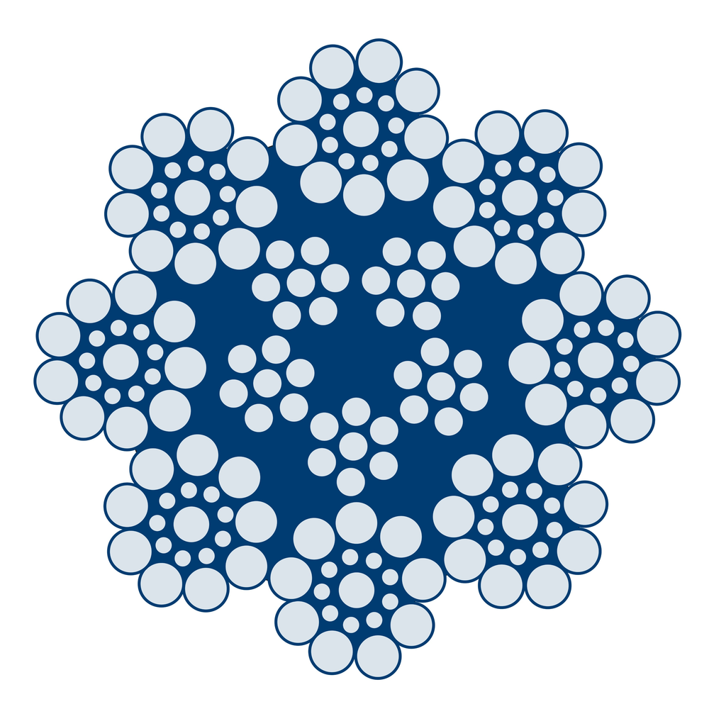Elevator rope Ropetex TYCLIFT 8MC