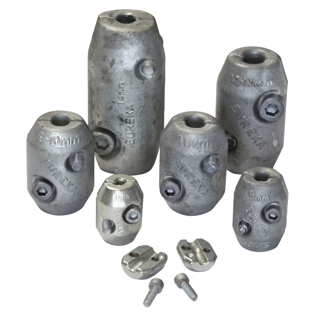 Eureka wire rope grips comes in different dimensions